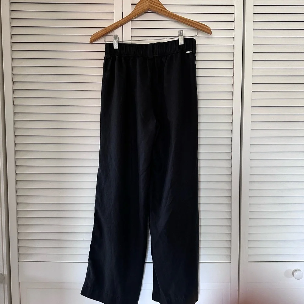 Women's Trestles twill Wideleg Pants black, short - Picture 6 of 8